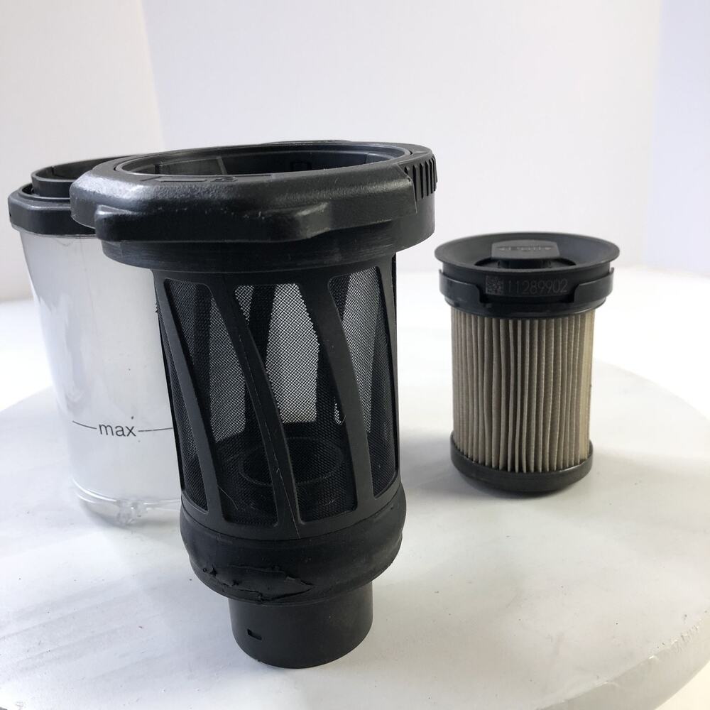 Miele Triflex HX1 Dirt Bin Assembly Dust Bin Filter BROKEN LID